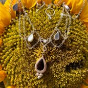 amethyst-moonstone-art nouveau-necklace-silver-back-sandrakernsjewellery