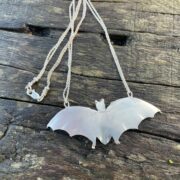 bat-pendant-silver-double chain-back-sandrakernsjewellery