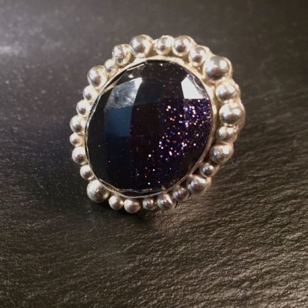 bluegoldstone-ring-antiqued-front-1-sandrakernsjewellery