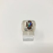 boulder opal-lace-ring-front-sandrakernsjewellery