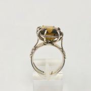 brandy citrine-ring-swirls-silver-top-sandrakernsjewellery