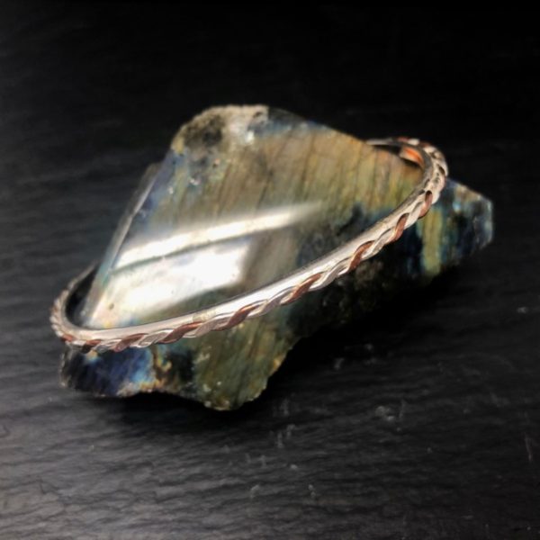 copper-silver-bangle-plaited-side-sandrakernsjewellery