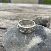 crown ring-top-sterling silver-sandrakernsjewellery
