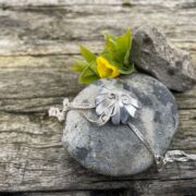 hand cut-citrine-pendant-rear-flower-daisy-sandrakernsjewellery