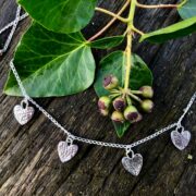 hearts-necklace-silver-textured-2-sandrakernsjewellery