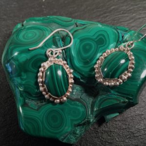 malachite-earrings-antiqued-front-1-sandrakernsjewellery