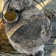 noicite-pendant-silver-cream-brown-sandrakernsjewellery noicite-pendant-silver-cream-brown-sandrakernsjewellery