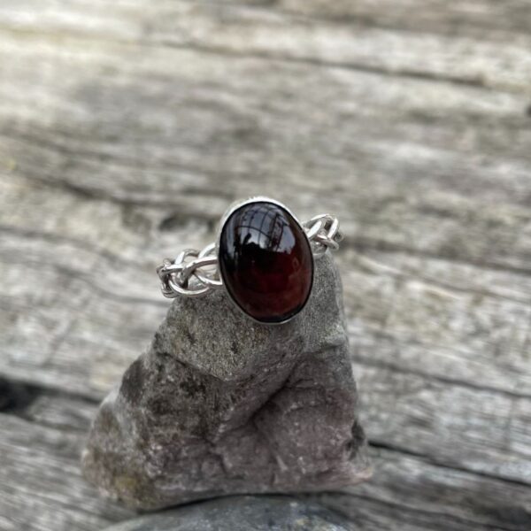 red tigers eye-sterling silver-ring-sandrakernsjewellery