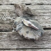 seashell-pendant-box chain-sterling silver-solid-side-sandrakernsjewellery