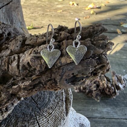 silver-heart-earrings-textured-sandrakernsjeweller
