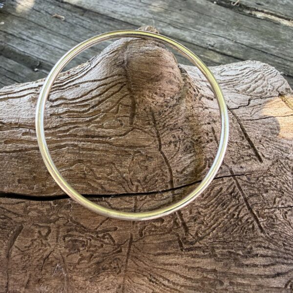 sterling silver-bangle-misted-textured-sandrakernsjewellery