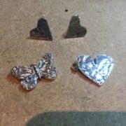 student,silver,clay,butterfly,sandrakernsjewellery