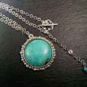 turquoise-pendant-round-antiqued-clasp-2-sandrakernsjewellery